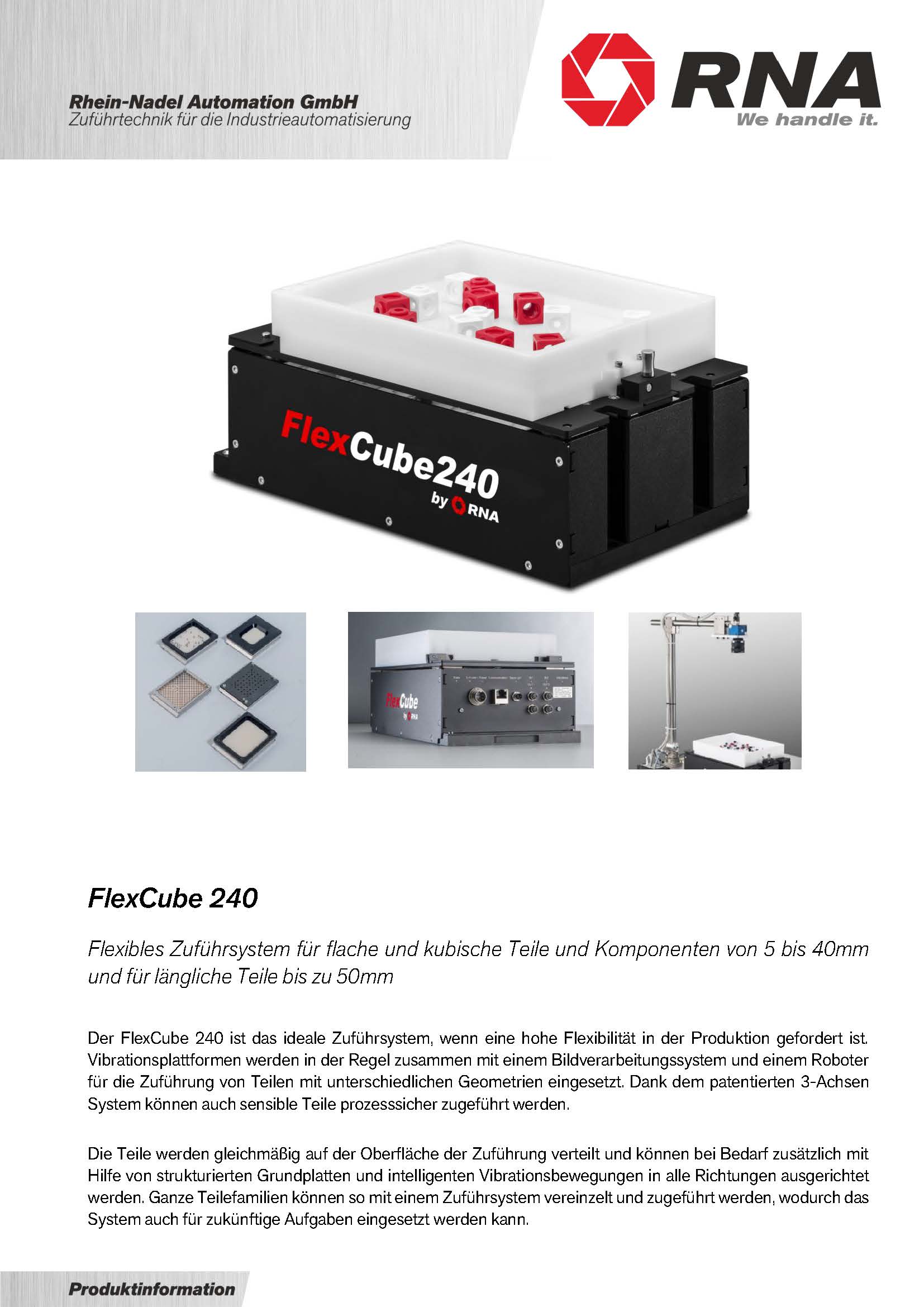 Vibrationsplattform - FlexCube 240